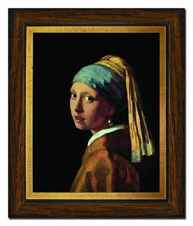 Jan Vermeer - Dziewczyna z perłą - 30x35 cm - G95278