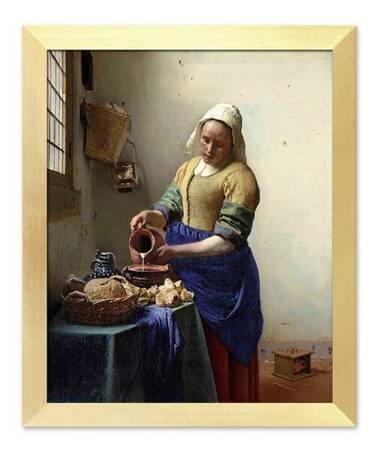 Jan Vermeer - Mleczarka - 30x35 cm - G93572