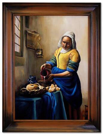 Jan Vermeer - Mleczarka - 63x84 cm - G15317
