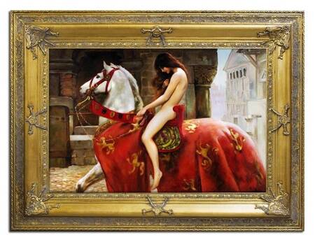 John Maler Collier - Lady Godiva - 90x120 cm - G16138