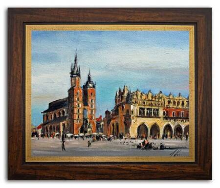 Kraków - Kościół Mariacki - 30x35 cm - G102782,