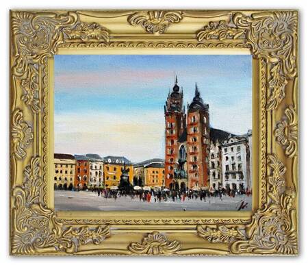 Kraków - Kościół Mariacki - 30x35 cm - G102794,