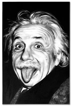 Ludzie - Albert Einstein - 60x90 cm - G06606
