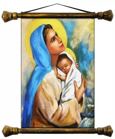 Maryja - Maryja z Dzieciątkiem - 54x82 cm - G01544