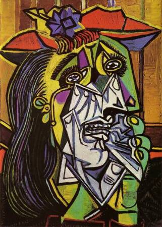 Pablo Picasso - Płacząca kobieta - 50x70 cm - G93491