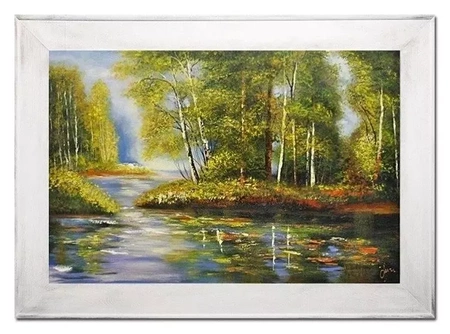 Pejzaż tradycyjny - Wysepka - 82x112 cm - G15164