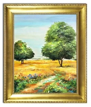 Pejzaż tradycyjny - Zbożowe pola - 53x63 cm - G02139
