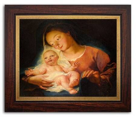Religijne - Maryja i Dzieciątko - 26x31 cm - G95089