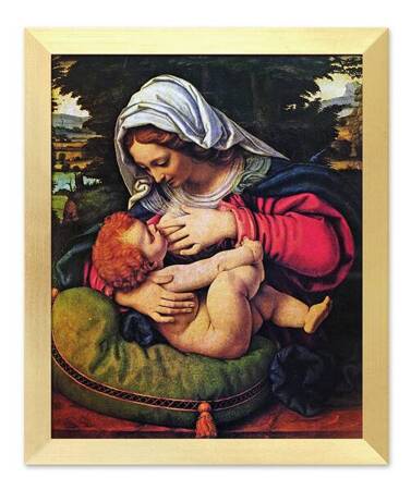 Religijne - Matka Boska i Jezus - 30x35 cm - G93764