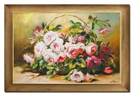 Róże - Delikatność kwiatów - 75x105 cm - G02292