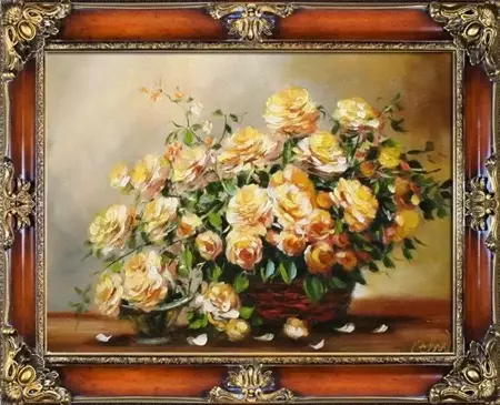 Róże - Herbaciane pąki - 75x95 cm - G93896