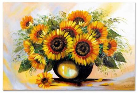 Słoneczniki - Kwiaty słoneczne - 60x90 cm - G00028