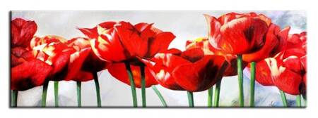 Tulipany - Czerwone tulipany - 50x150 cm - G16582