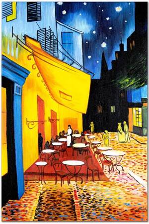 Vincent van Gogh - Pałac kawiarni w nocy - 60x90 cm - G02459