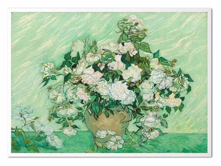 Vincent van Gogh - Waza z różami - 53x73 cm - G102444