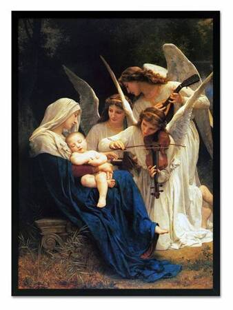 William-Adolphe Bouguereau - Pieśń aniołów - 53x73 cm - G100936