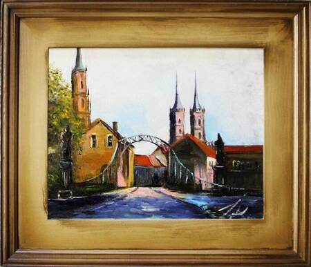 Wrocław - Most Tumski - 30x35 cm - G16001