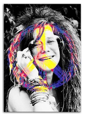 Znani ludzie - Janis Joplin - 50x70 cm - G93663